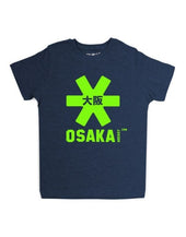 Osaka shirt junior blauw - groen