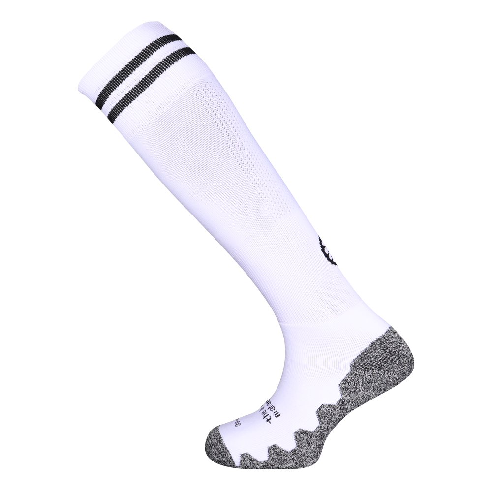 The Indian Maharadja Kneehigh Training Socks White