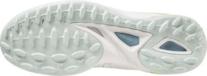 Mizuno Wave Leopardus White - Glacial Ridge - Patina Green Hockeyschoen