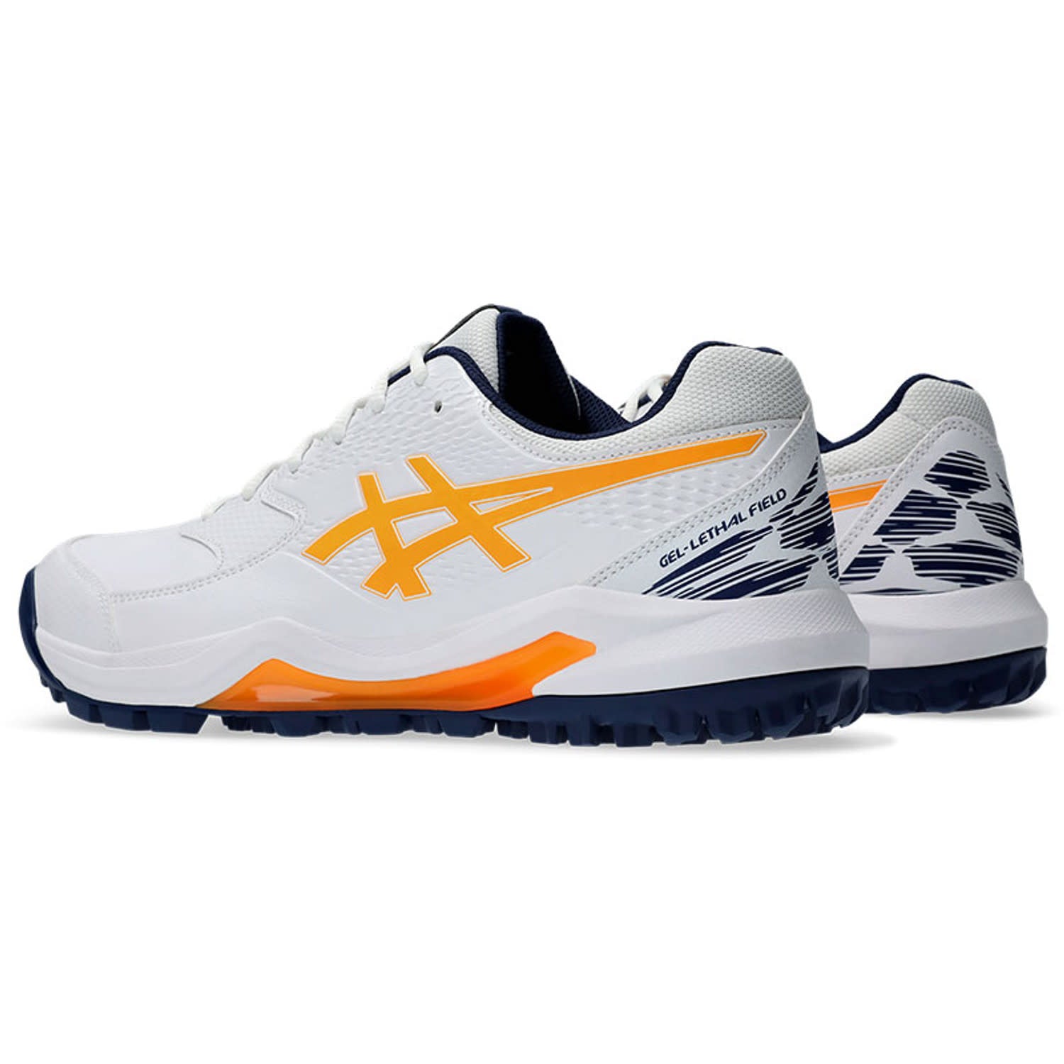 Asics Lethal Field Wit - Oranje