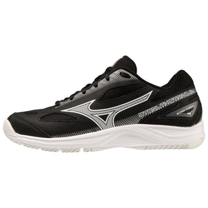 Mizuno Stealth Star 2 Black/White - Zaalschoen Junior