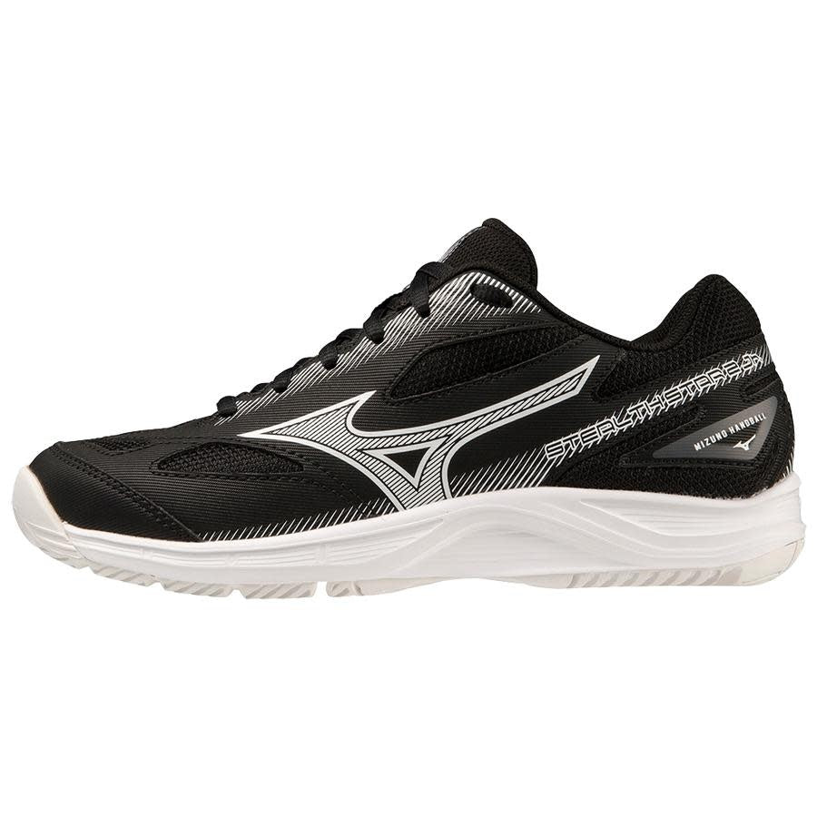 Mizuno Stealth Star 2 Black/White - Zaalschoen Junior