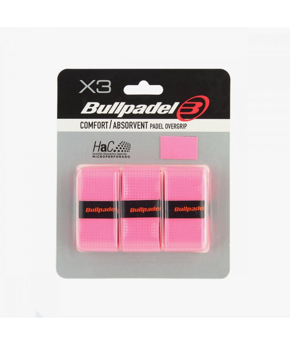 Bullpadel Comfort/Absorbent Overgrip Pink