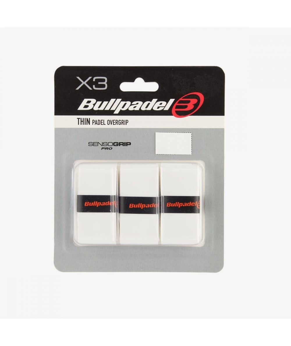 Bullpadel Thin Padel Overgrip Wit