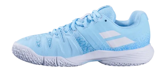 Babolat Padel Shoes Sensa Women Sky Blue/Tigerlily