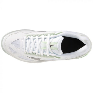 Mizuno Stealth Star 2 White/PatinaGreen - Zaalschoen Junior