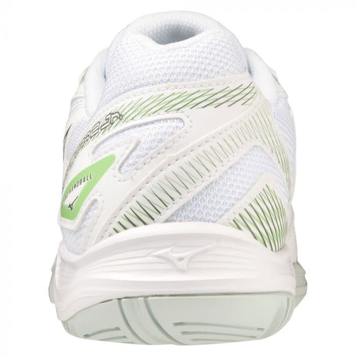 Mizuno Stealth Star 2 White/PatinaGreen - Zaalschoen Junior