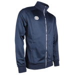 The Indian Maharadja full zip vest poly terry heren navy