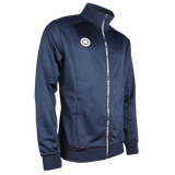 The Indian Maharadja full zip vest poly terry heren navy