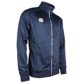The Indian Maharadja full zip vest poly terry heren navy