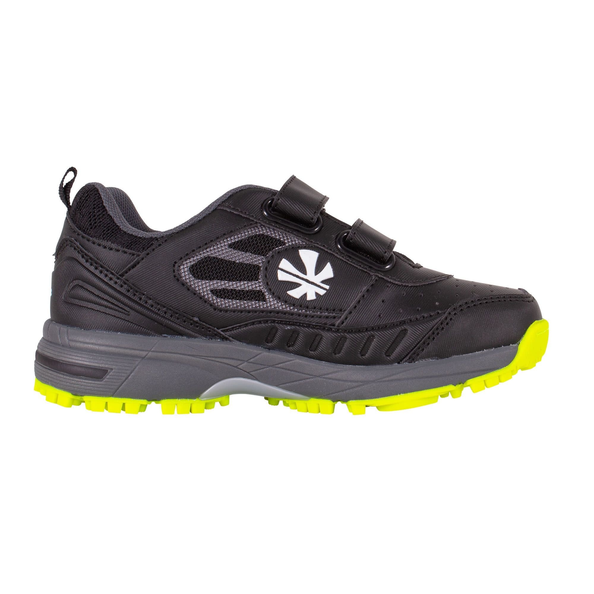 Reece Powerpitch hockeyschoen junior black - neon yellow