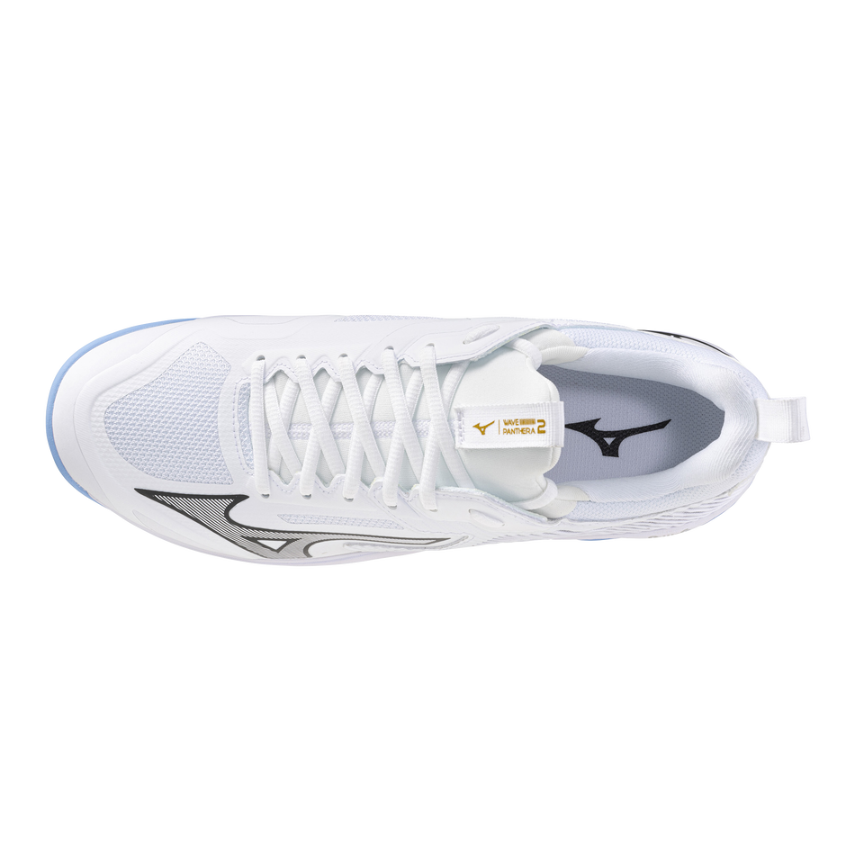 Mizuno Wave Panthera 2 White/Sky Blue