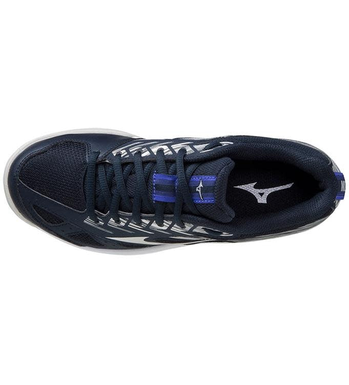 Mizuno Stealth Star heather captain - silver blue Zaalschoen Junior