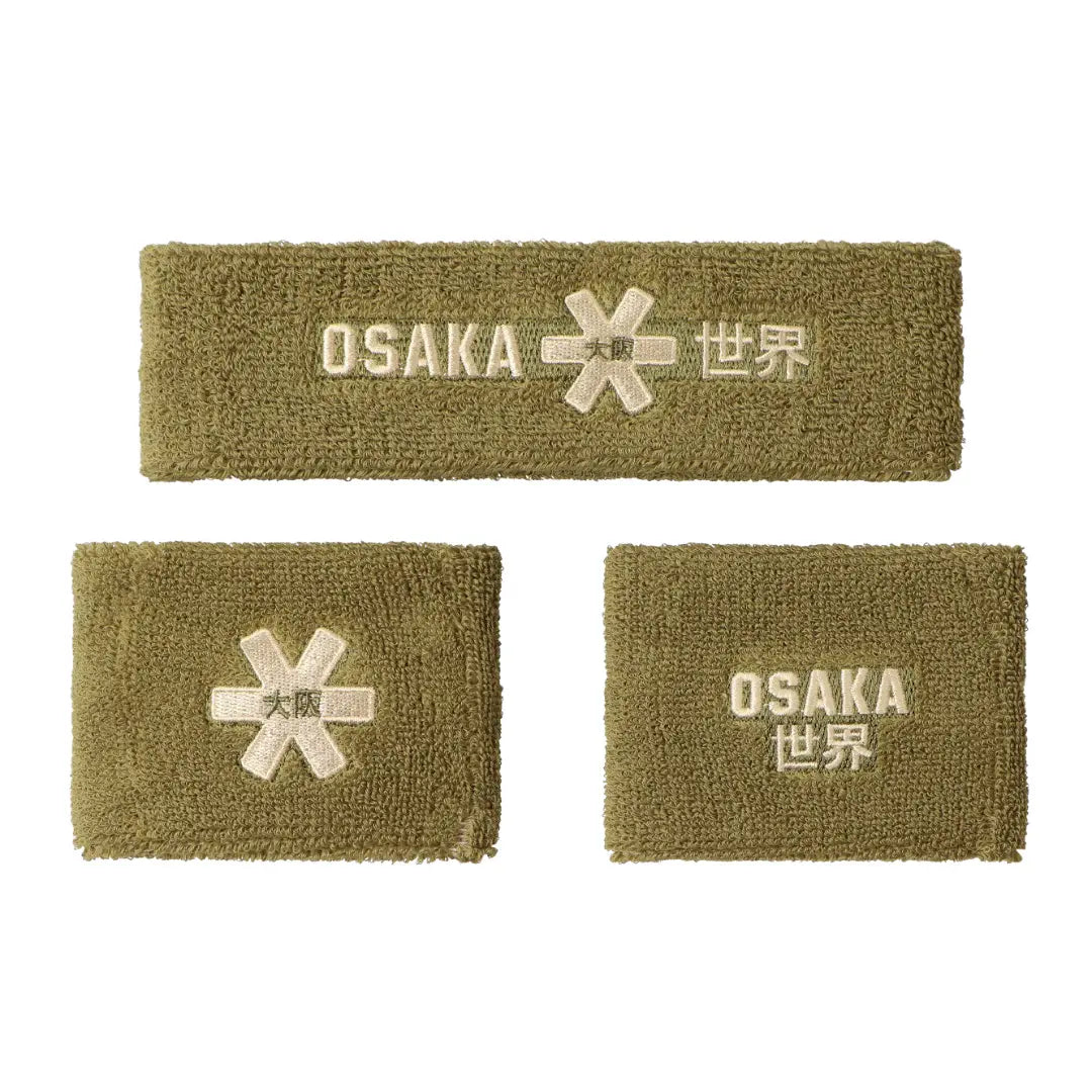 Osaka Sweatband Set 2.0 Olive