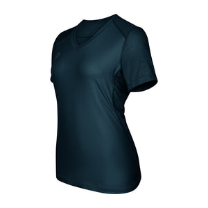 The Indian Maharadja Women Dry Touch Round Neck Ocean