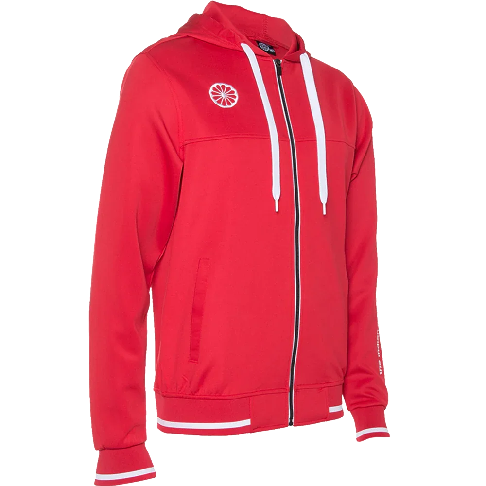 The Indian Maharadja tech hoodie full zip dames red S