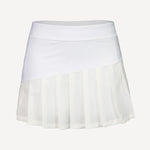 The Indian Maharadja women pleated skirt white
