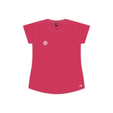 The Indian Maharadja Girls Round Neck Breeze Tee Neon Pink