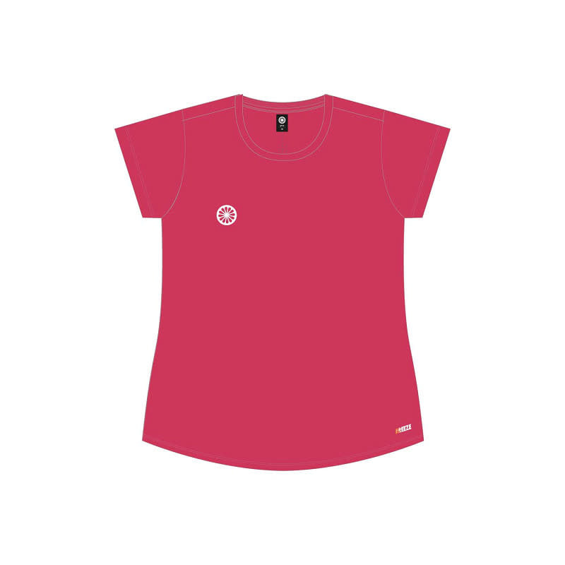 The Indian Maharadja Girls Round Neck Breeze Tee Neon Pink