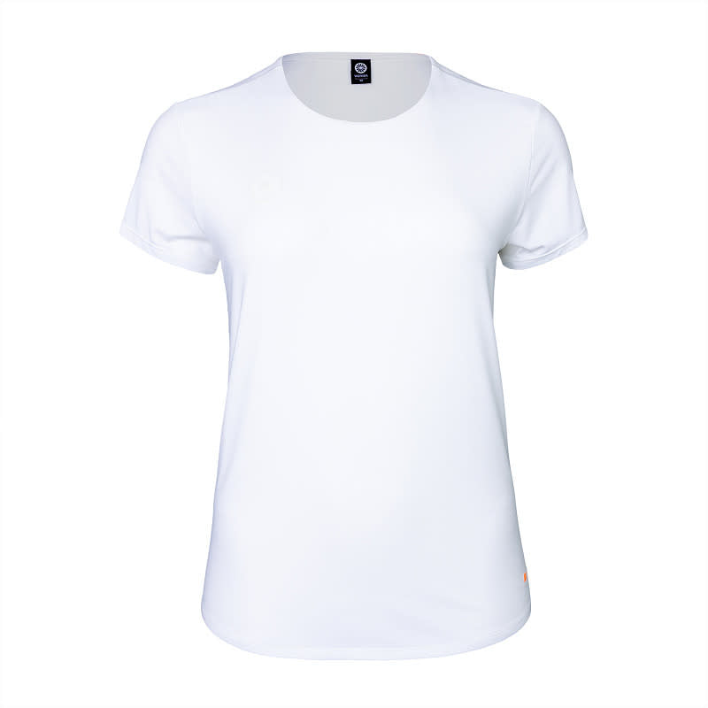 The Indian Maharadja Women Breeze Round Neck Tee White