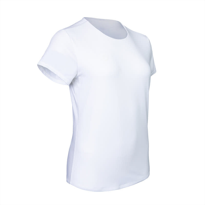 The Indian Maharadja Women Breeze Round Neck Tee White