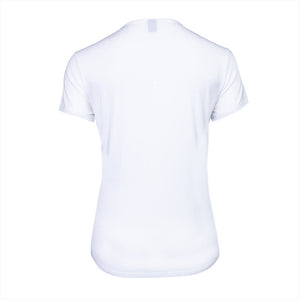 The Indian Maharadja Women Breeze Round Neck Tee White