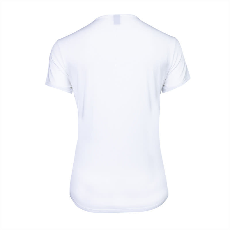 The Indian Maharadja Women Breeze Round Neck Tee White