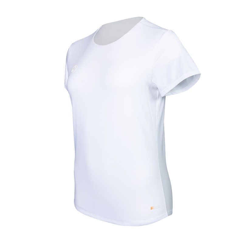 The Indian Maharadja Women Breeze Round Neck Tee White