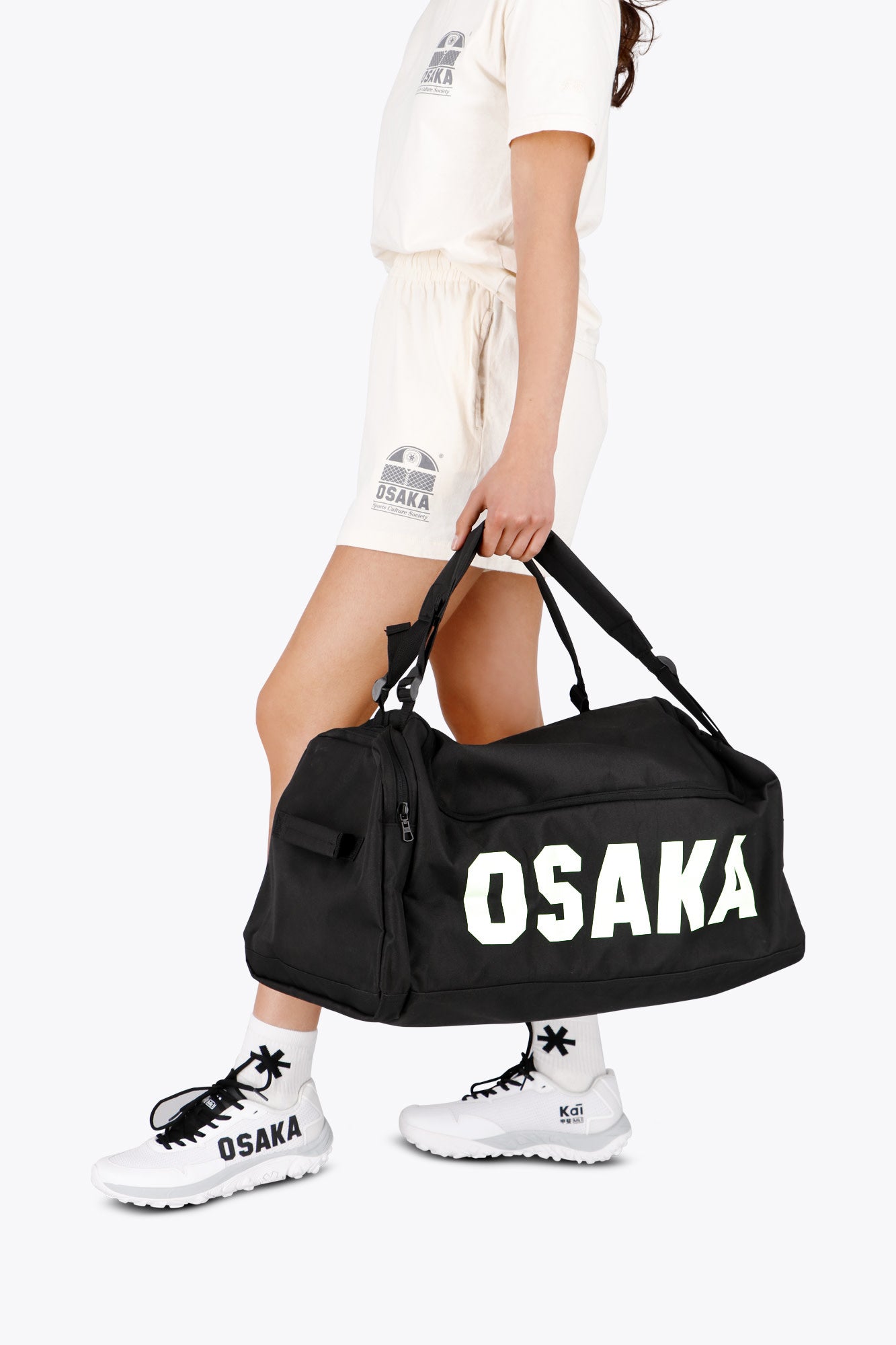 Osaka Sports Duffel Bag Black