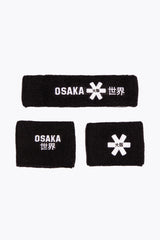 Osaka Sweatband Set 2.0 Black/White